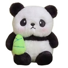 정상아이앤 꼬마 판다 인형 키링, 죽순판다, 1개