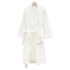 Songwol 松月 吸水性極佳的飯店式浴袍 Free, 1個, 白色