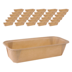 自家山紙質牛皮紙模具 大, 單一顏色, 50個