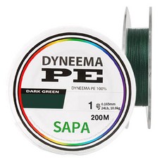 SAPA 達尼瑪PE 100編織線 200m