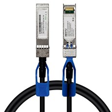 NEXTU DSHOOTING 25G SFP28 一體式 DAC 高速電纜 SFP25G-DAC01, 銀色, 1個