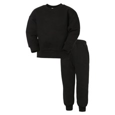 유라비 아동용 기본핏 무지 상하의 세트