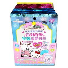 PINKMANGO 三麗鷗 讀懂我的心 Tiki-Taka 友情問答卡, 混合色, 30包