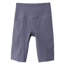 Chic Black 女性Mindov單車口袋五分水上緊身褲 cpbw120k45, 灰色