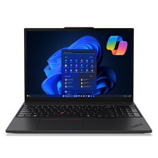레노버 2024 씽크패드 T16 G3 코어Ultra7 인텔 14세대, 블랙, 512GB, 16GB, Free DOS, 21MN00AKKD
