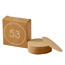 빈플러스 라운드 커피필터 브라운 53mm, 100개입, 1개