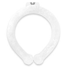 Whitewolf 冰涼頸圈, 白色, 1個