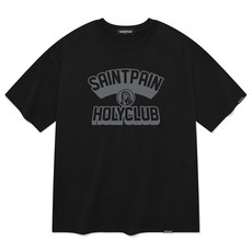 세인트페인 남녀공용 통기성 아크 마리아 면 반팔 티셔츠