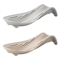 에이비엠코리아 모던 실리콘 조리도구 받침대, 랜덤발송, 2개