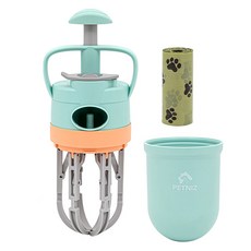 Petniz 狗狗拾便夾 PNZ-BT100S + 便便袋組合, 薄荷, 1套