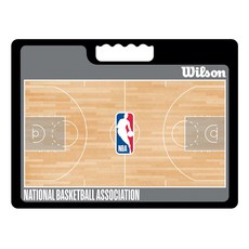 Wilson NBA 高級籃球戰術板 WTB201962, 黑色, 1個