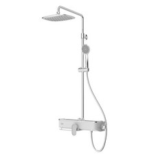 American Standard Cube 雨淋花灑, 1套, 鉻白色