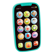 Hola Toys 我的第一支智慧型手機玩具, 藍色, 1個