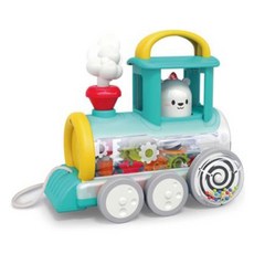 Hola Toys 推拉火車感官小肌肉發展玩具, 混色