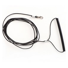 鸚鵡伸縮牽繩, 1個, 黑色