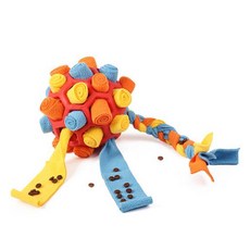 REDPUPPY 狗狗 Monicle 嗅聞拉扯球, 1個, 隨機出貨