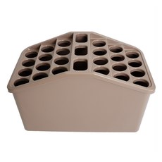 크린메이트 우산정리함 27홀 67 x 43 x 38 cm, 브라운