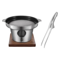 WAGENSTEIGER KILN 全三層不鏽鋼迷你烤爐 + 支架夾套組, 1套, 170mm