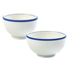 시라쿠스 메이플 공기 대접 세트, 라인블루, 공기 + 대접, 1세트