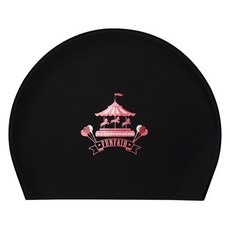 HOOG Funny Berry 泳帽 SSC599, 1個, 黑色