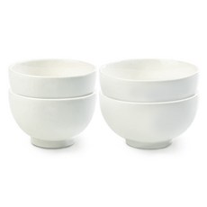 시라쿠스 메이플 공기 대접 세트, 화이트, 공기 2p + 대접 2p, 2세트