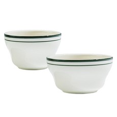 Syracuse CHINA 紐約餐碗套組, 深綠色, 湯碗+飯碗, 1組