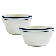 Syracuse CHINA 紐約餐碗套組, 午夜藍, 湯碗+飯碗, 1組