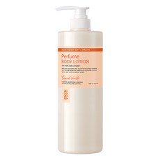 HAARAZ 草本香氛保濕身體乳液 Tropical Vanilla香, 1L, 1瓶