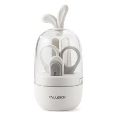TALLSTOY 新芽幼兒指甲剪4件組, 白色, 1套