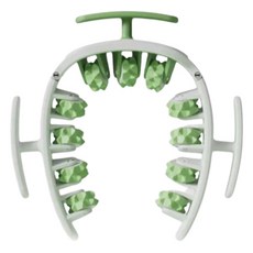 Bonitori 腳部小腿滾珠按摩器, 白色 + 綠色, 1個