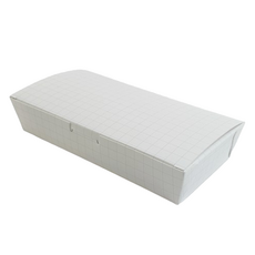 包裝大王 一次性紙製便當盒 格紋圖案 2號, 1入, 50個