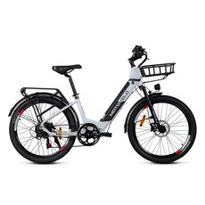모토벨로 KG7 PAS 350W 36V 15Ah 전기자전거 고객직접설치, 알루미늄, 화이트