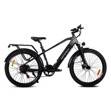 모토벨로 K10 PAS 350W 36V 15Ah 전기자전거 고객직접설치, 알루미늄, 블랙