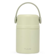 TUMS 舒舒把手食品罐, 1個, 蘋果綠