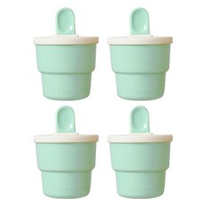 青檸橄欖迷你冰淇淋模具, 4個, 薄荷