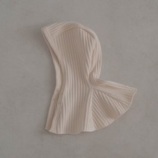 PEEKABOO 女童款羅紋連帽披肩