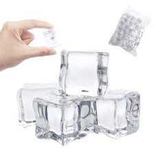 DAEHAN 假冰模型壓克力攝影道具冰塊, 透明