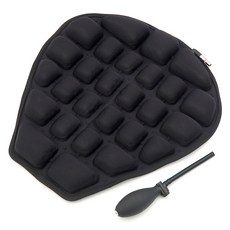 에이스피드 오토바이 스쿠터 에어 방석 C95, 블랙, 1개