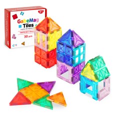 가베가족 가베맥타일즈 베이직 자석블록 30p, 혼합색상, 1개