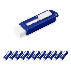 滑動筆型橡皮擦, 0 白色, 12入