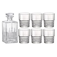 Bormioli Rocco 調酒師威士忌7件組, 1套