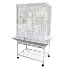 리프패럿 앵보장 밑받침 빌딩 중대형 새장 2234FL, 화이트, 1개