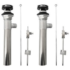 Woori Sudo 手動彈跳式落水頭 150 洗臉盆配件, 2個