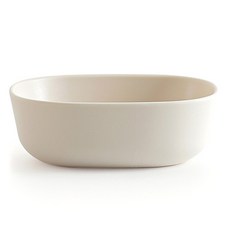TACKAON 幼兒用方形Ecogen湯碗, 1個, 象牙白