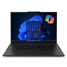 레노버 2024 씽크패드 T16 G3 코어Ultra5 인텔 14세대, 블랙, 1TB, 32GB, Free DOS, 21MN00ACKD