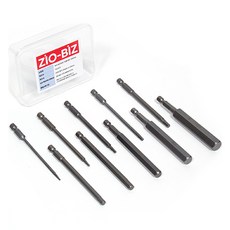 ZioBiz 100mm 長六角鑽頭 磁吸式 10件組 + 便攜盒套組, 1套, 主商品(無電池)