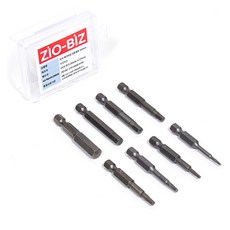 지오비즈 육각비트 자석형 50mm x 8p + 휴대용 케이스 세트, 1세트