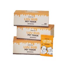 SE7EN PET 寵物揉揉便攜濕紙巾, 50入, 3個