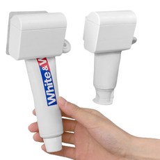 MONACO OLIVE 懸掛式牙膏擠壓器, 白色, 2個