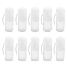 3M 便攜式藥丸型耳塞盒, 10個, 白色